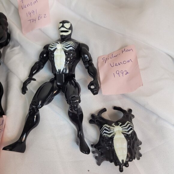 Spiderman Figure Lot of 6 NEAR MINT Venom Man-Spider Radioactive - Picture 5 of 16